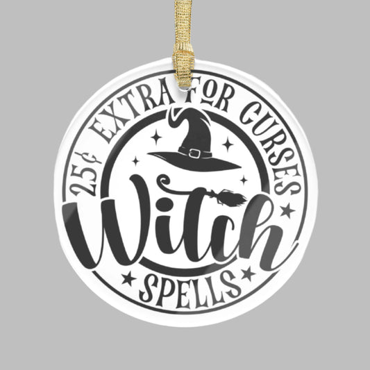 Acrylic Ornaments - Whimsical Witch Spells