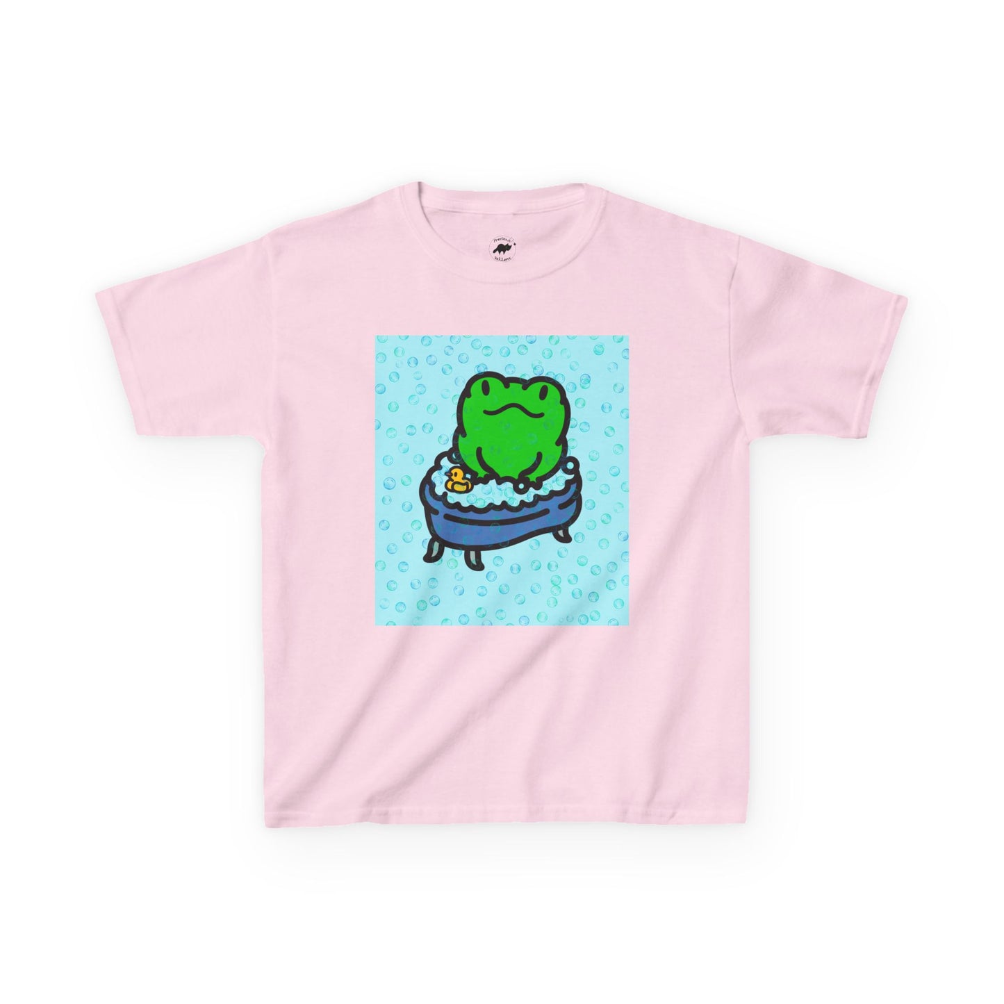 Kids Tee - Frog in Bubble Bath