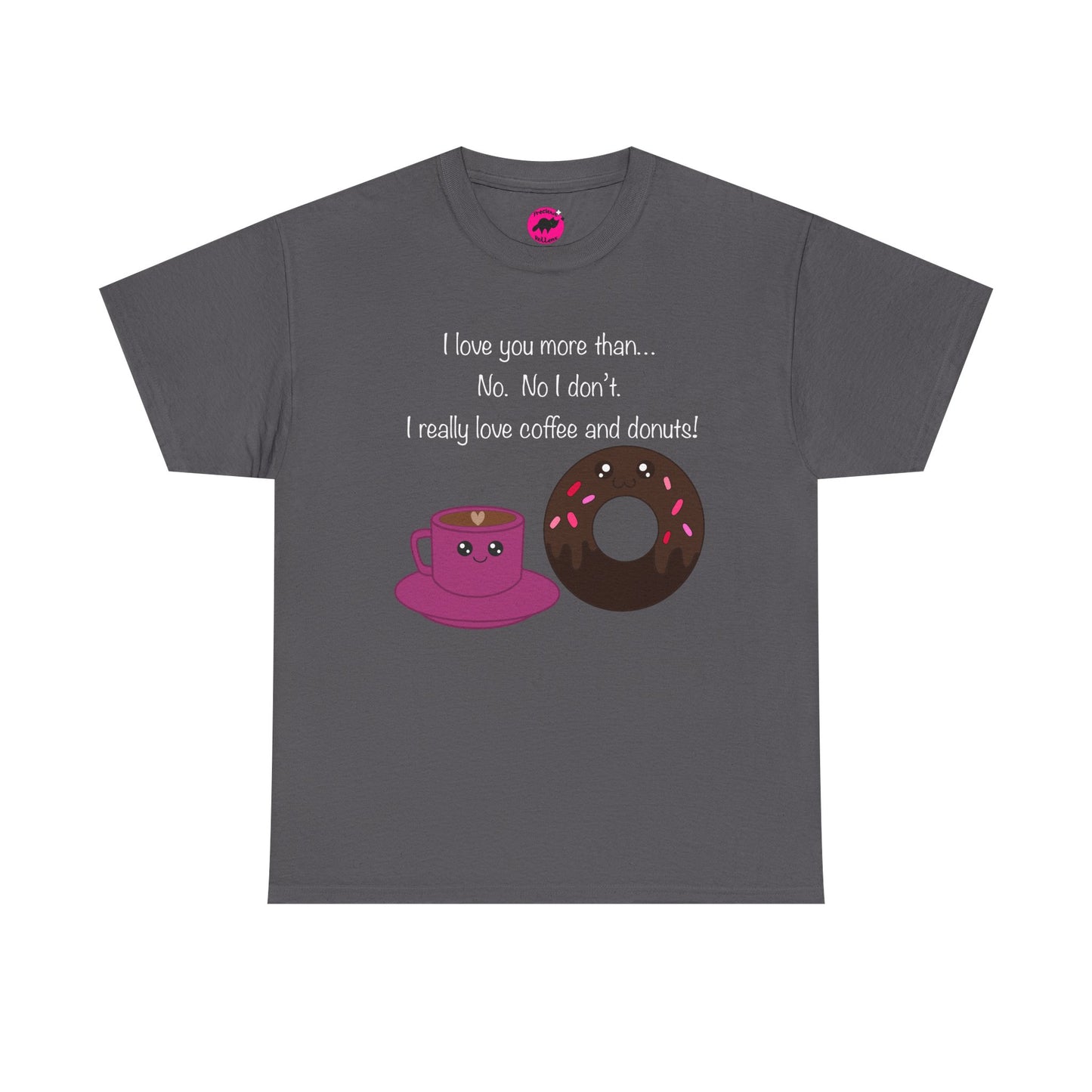 Coffee and Donuts Tee - Cute Kawaii Food Unisex T-shirt