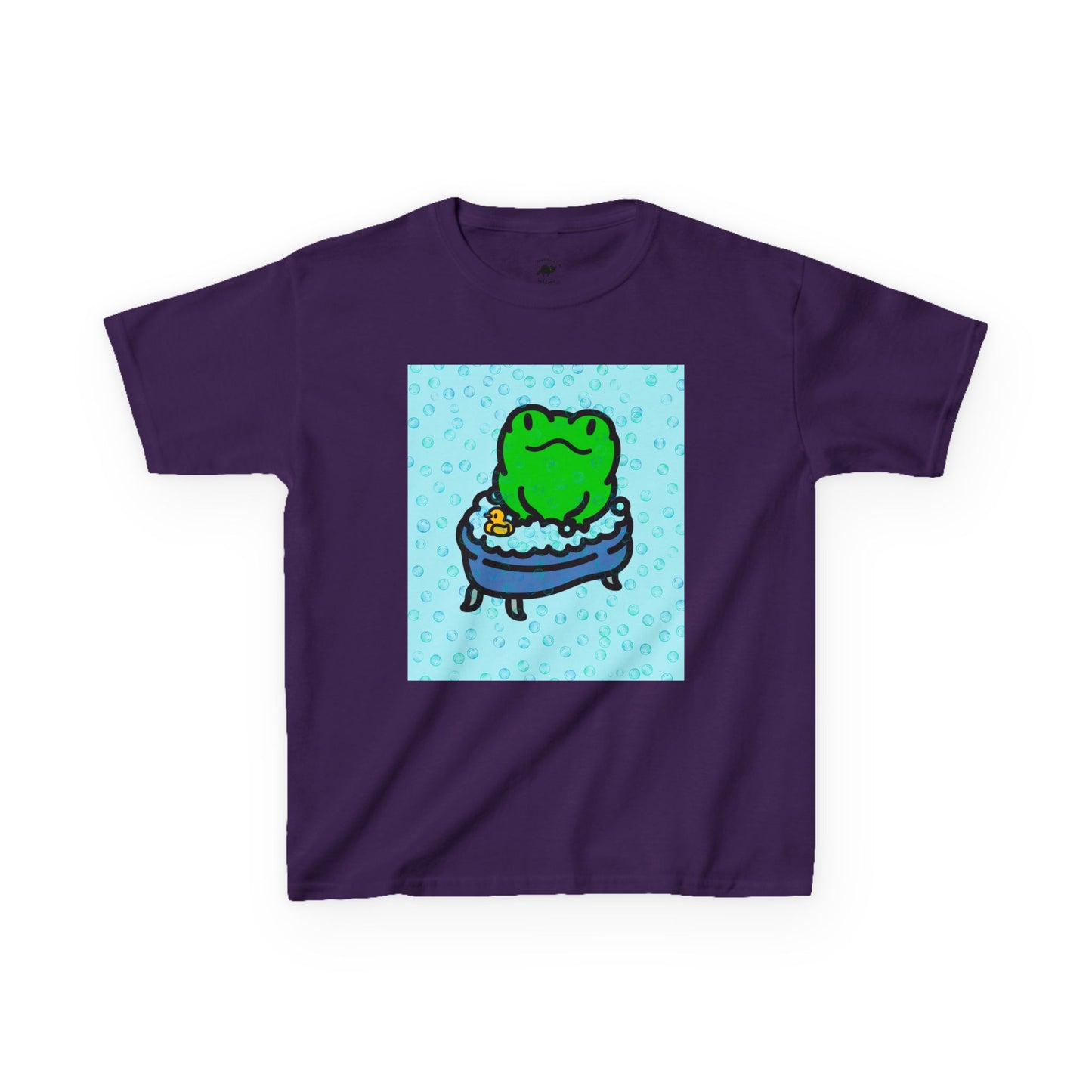 Kids Tee - Frog in Bubble Bath