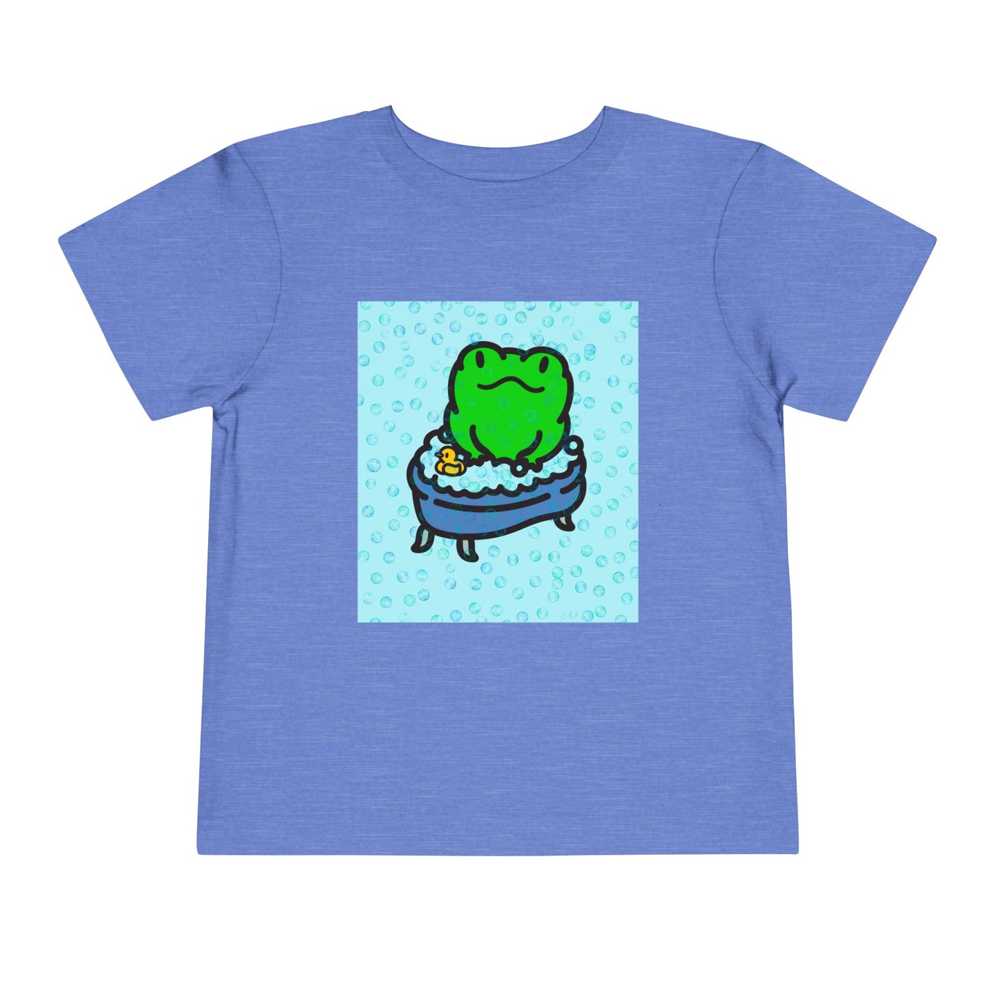 Frog Bubble Bath Toddler Tee