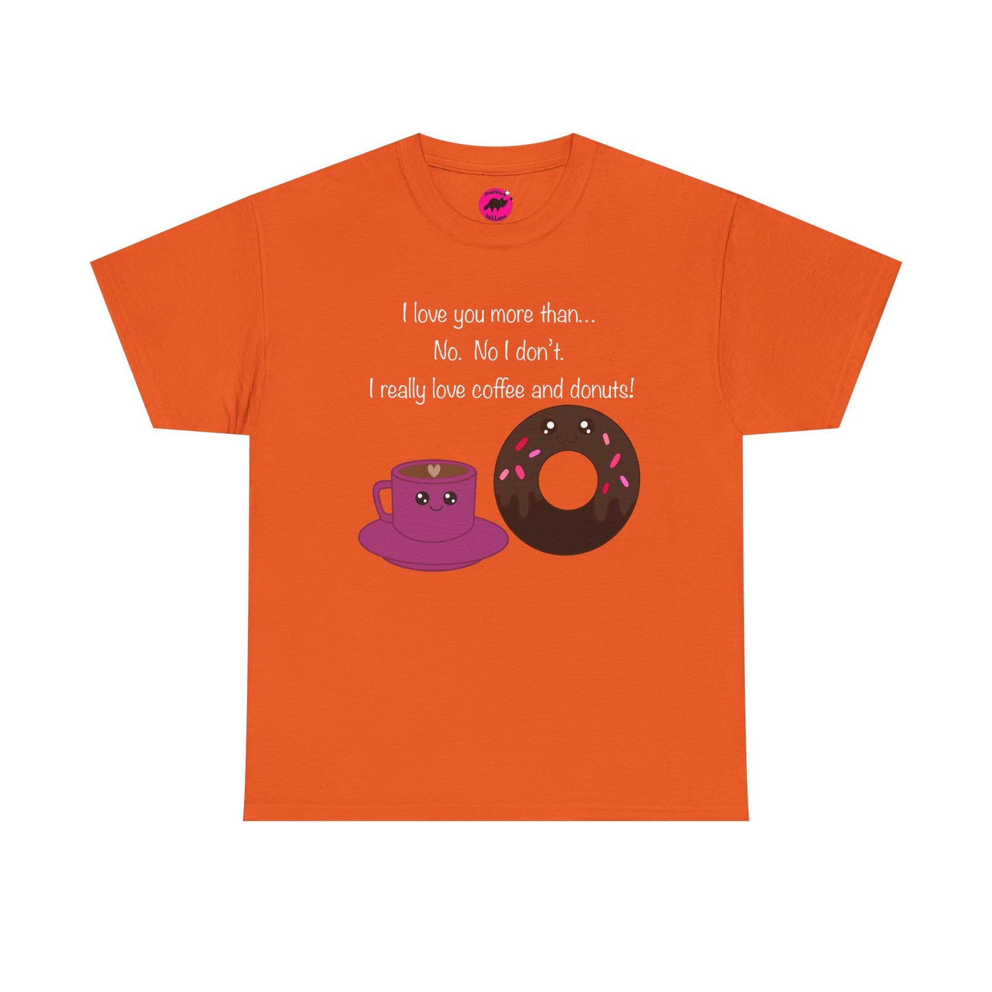 Coffee and Donuts Tee - Cute Kawaii Food Unisex T-shirt