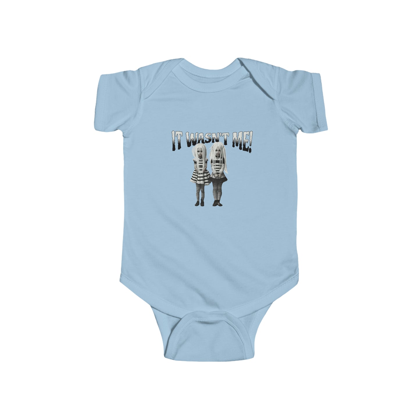 Baby/Infant Alternative "It Wasn't Me!" Funny Bodysuit