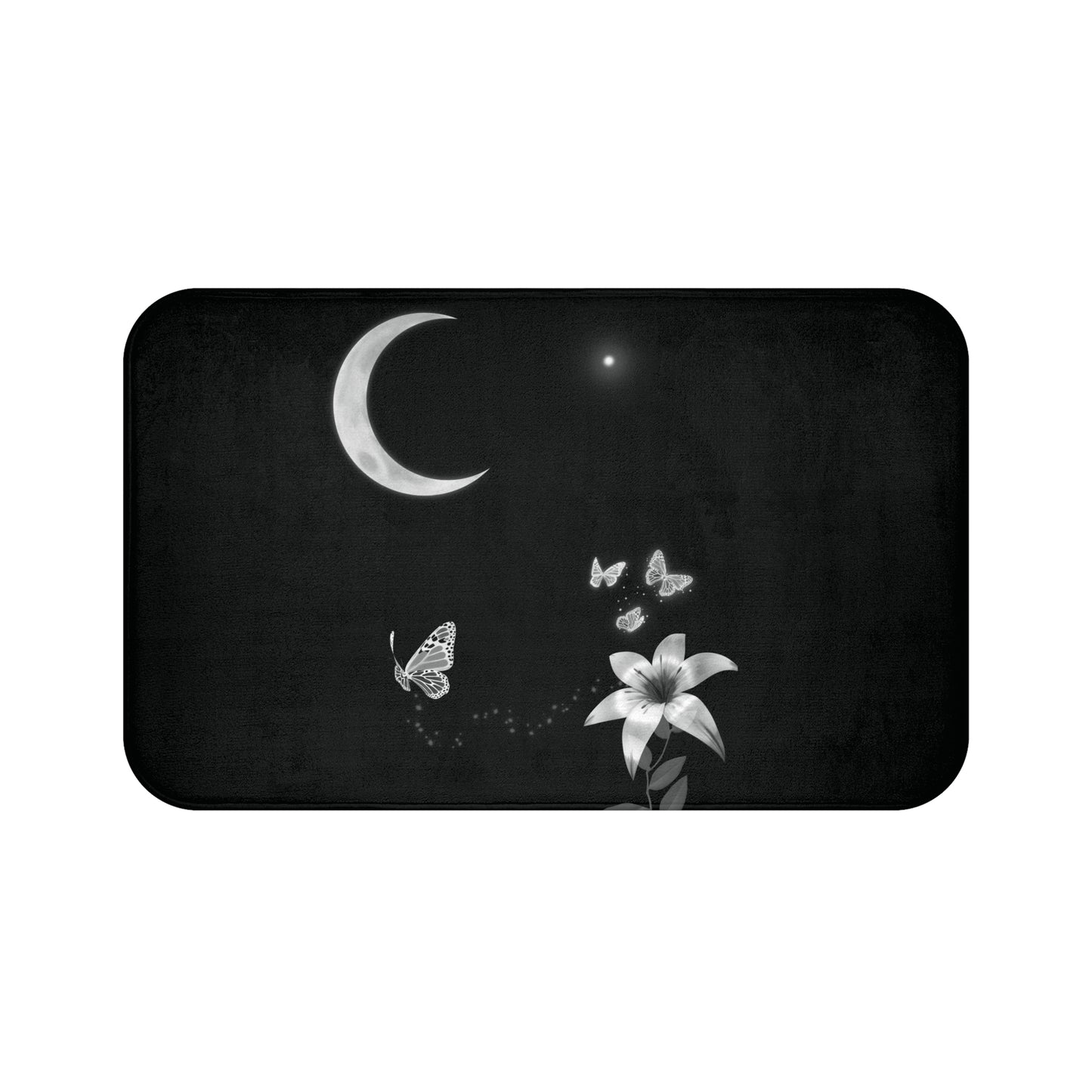 Moon Flower Bath Mat