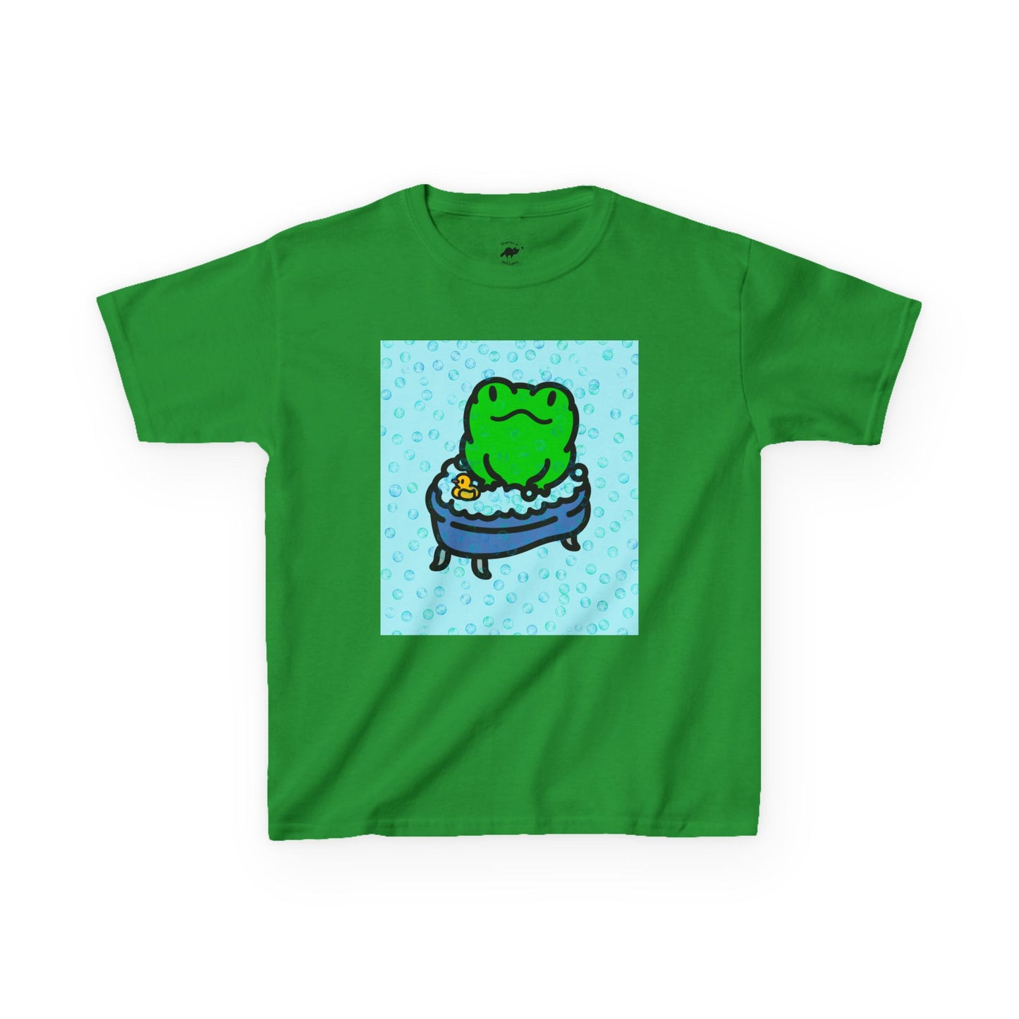 Kids Tee - Frog in Bubble Bath