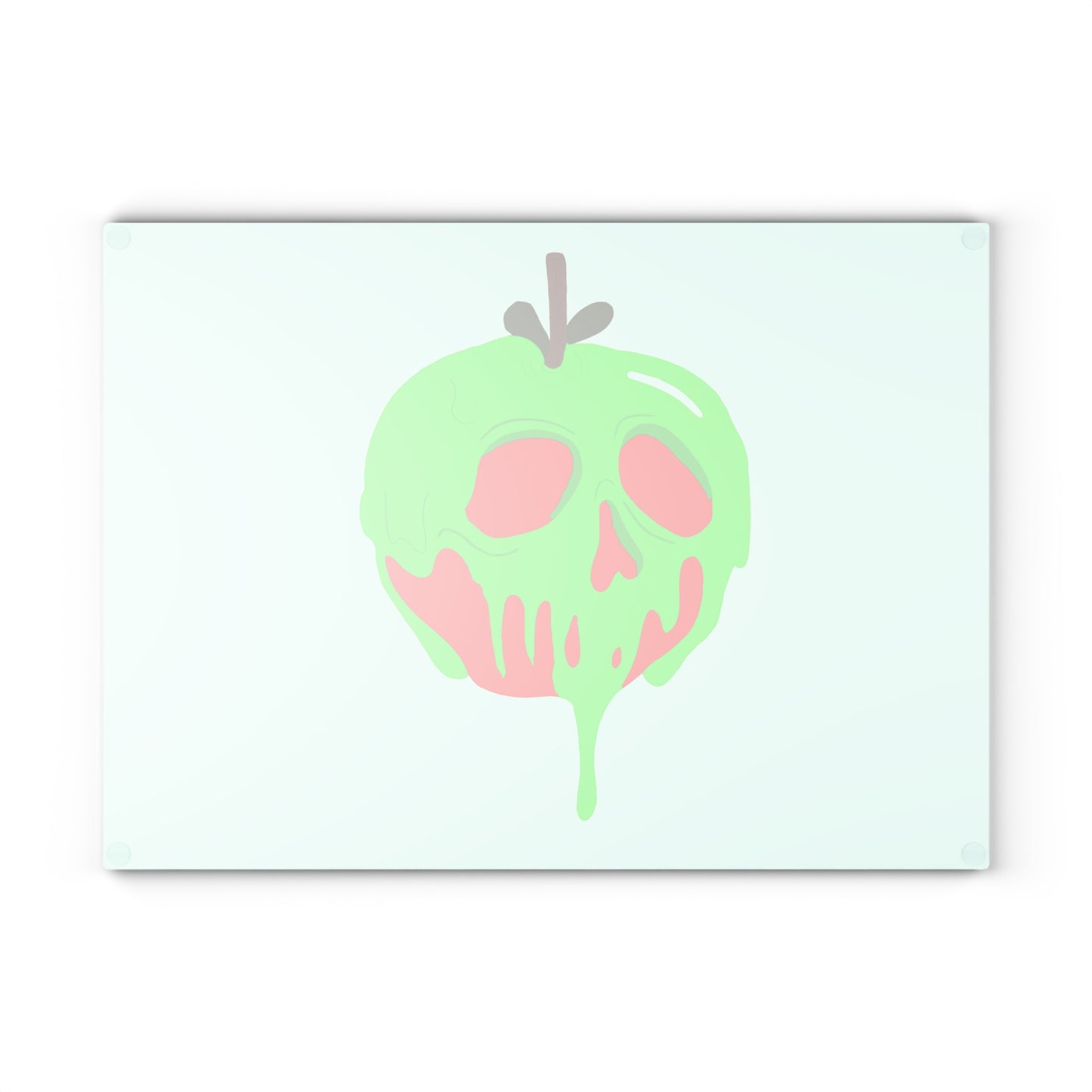 Poison Apple Glass Cutting Board