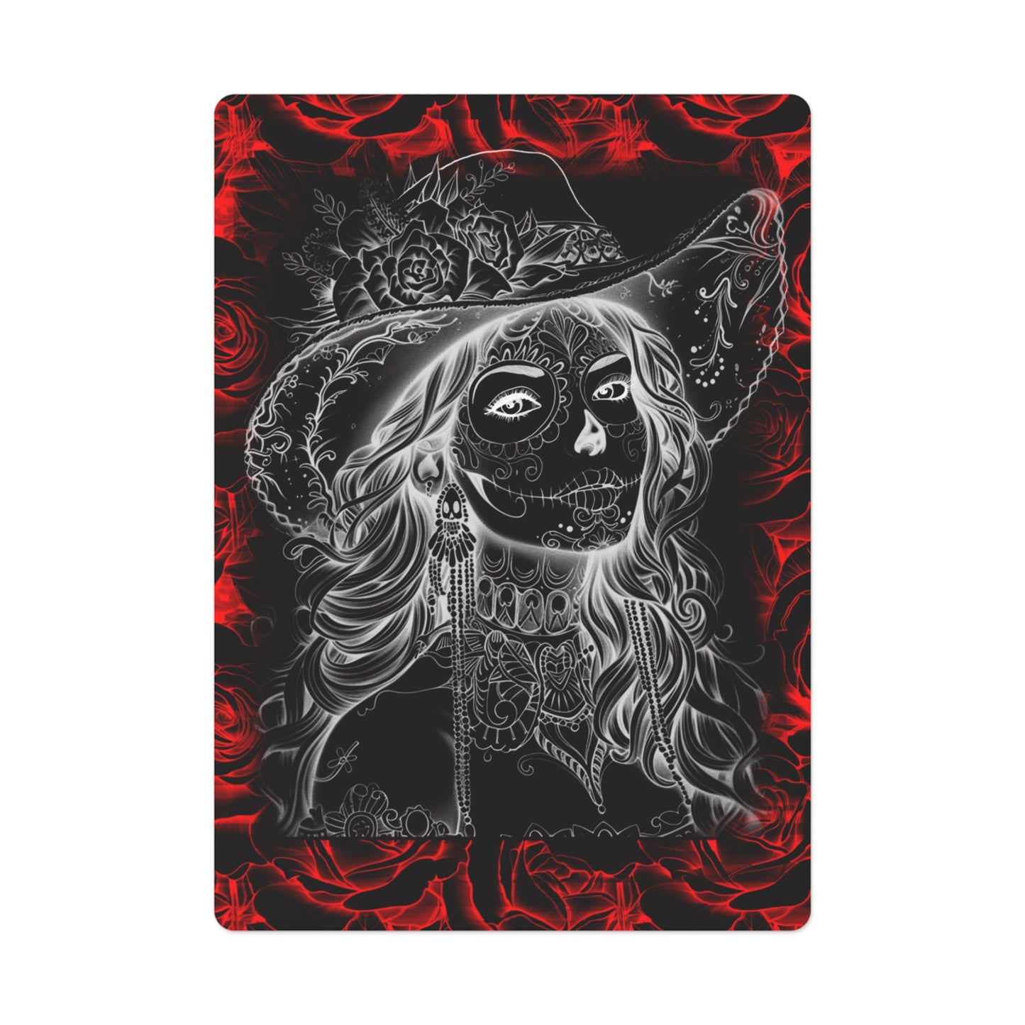 Dead Roses Playing Cards