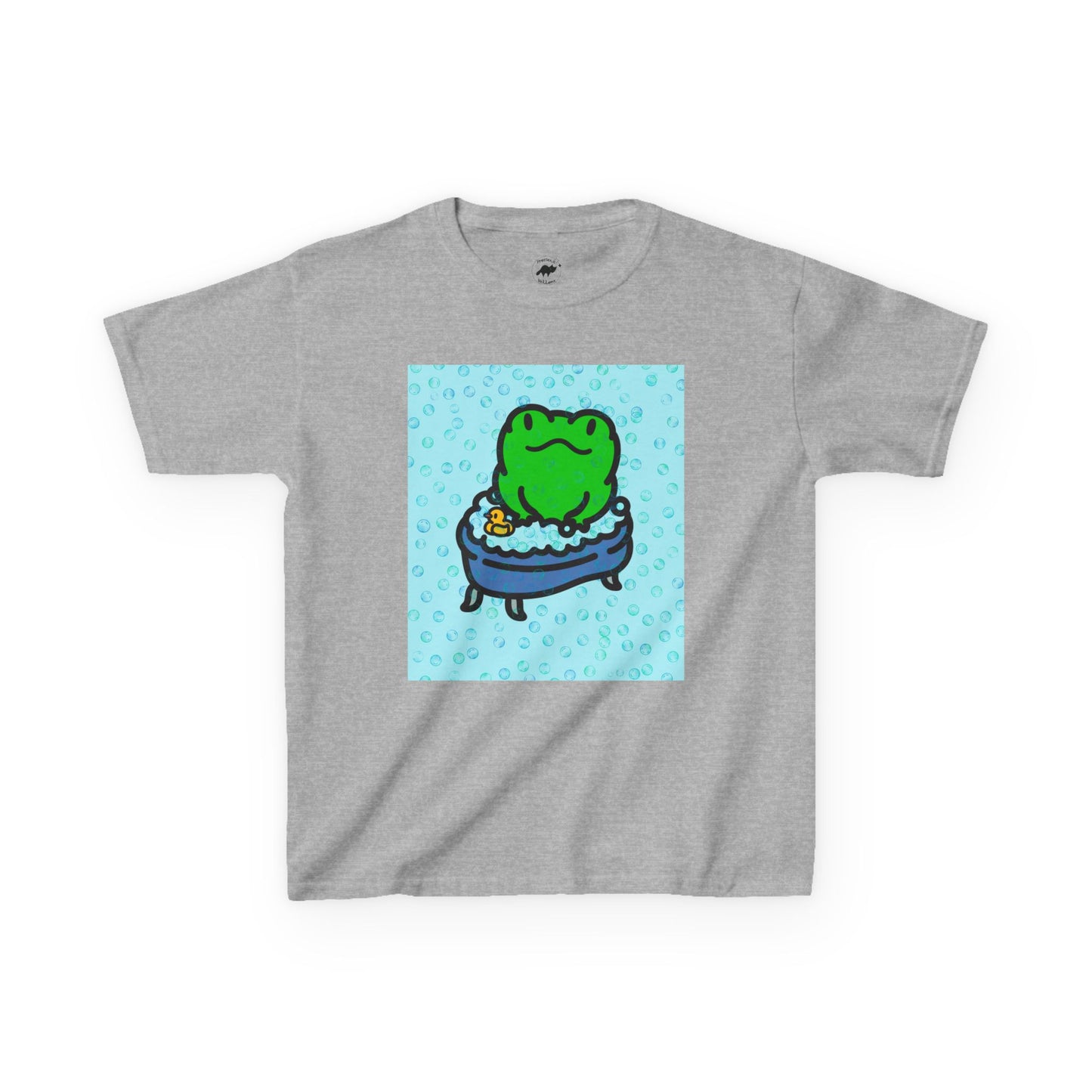 Kids Tee - Frog in Bubble Bath