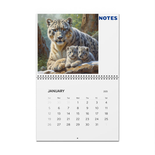 Wall Calendars (2025) Animals with babies