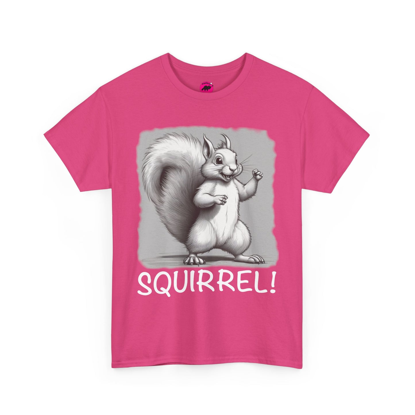 Squirrel Unisex Tee - Whimsical and Cute Tshirt for Attention Deficit Humor