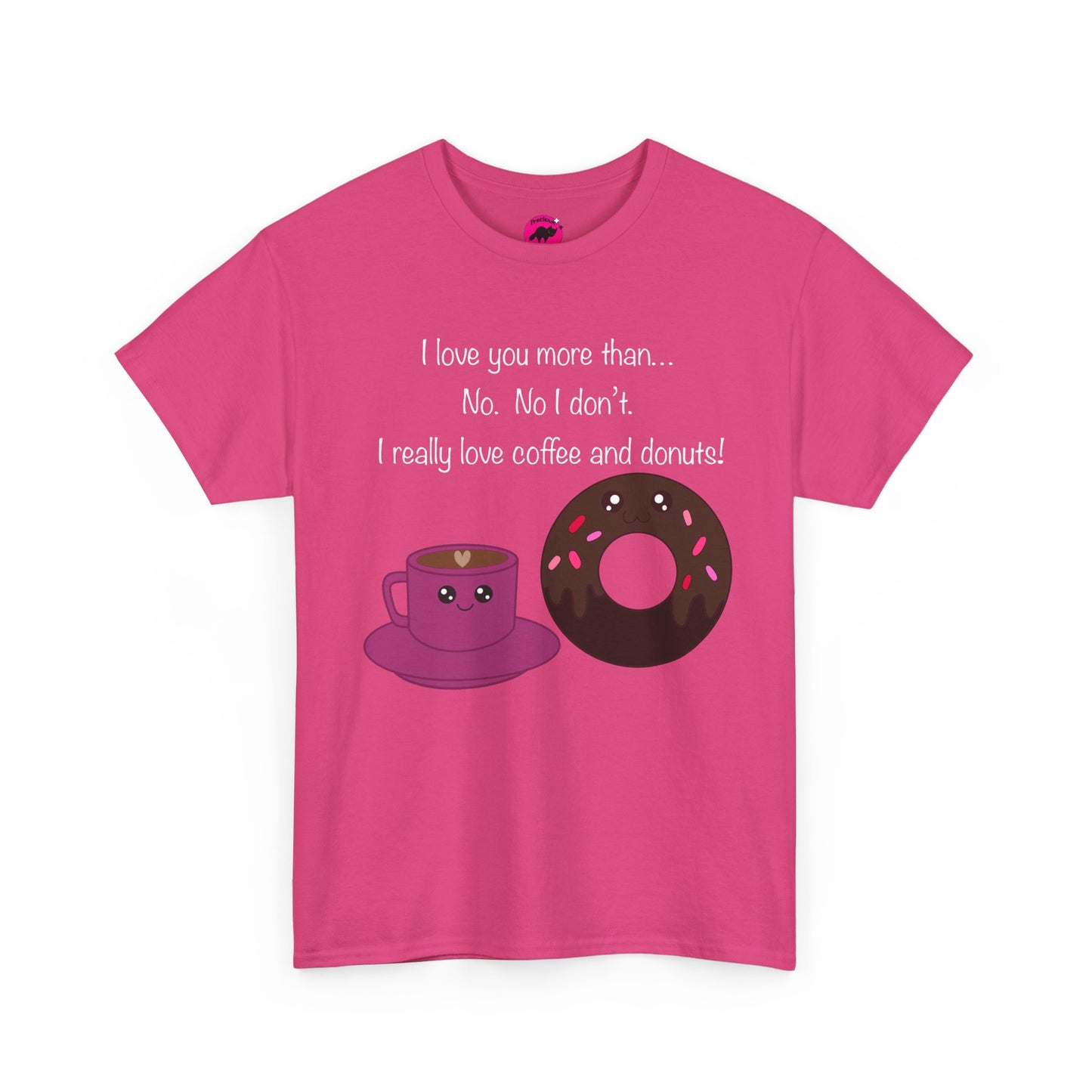 Coffee and Donuts Tee - Cute Kawaii Food Unisex T-shirt