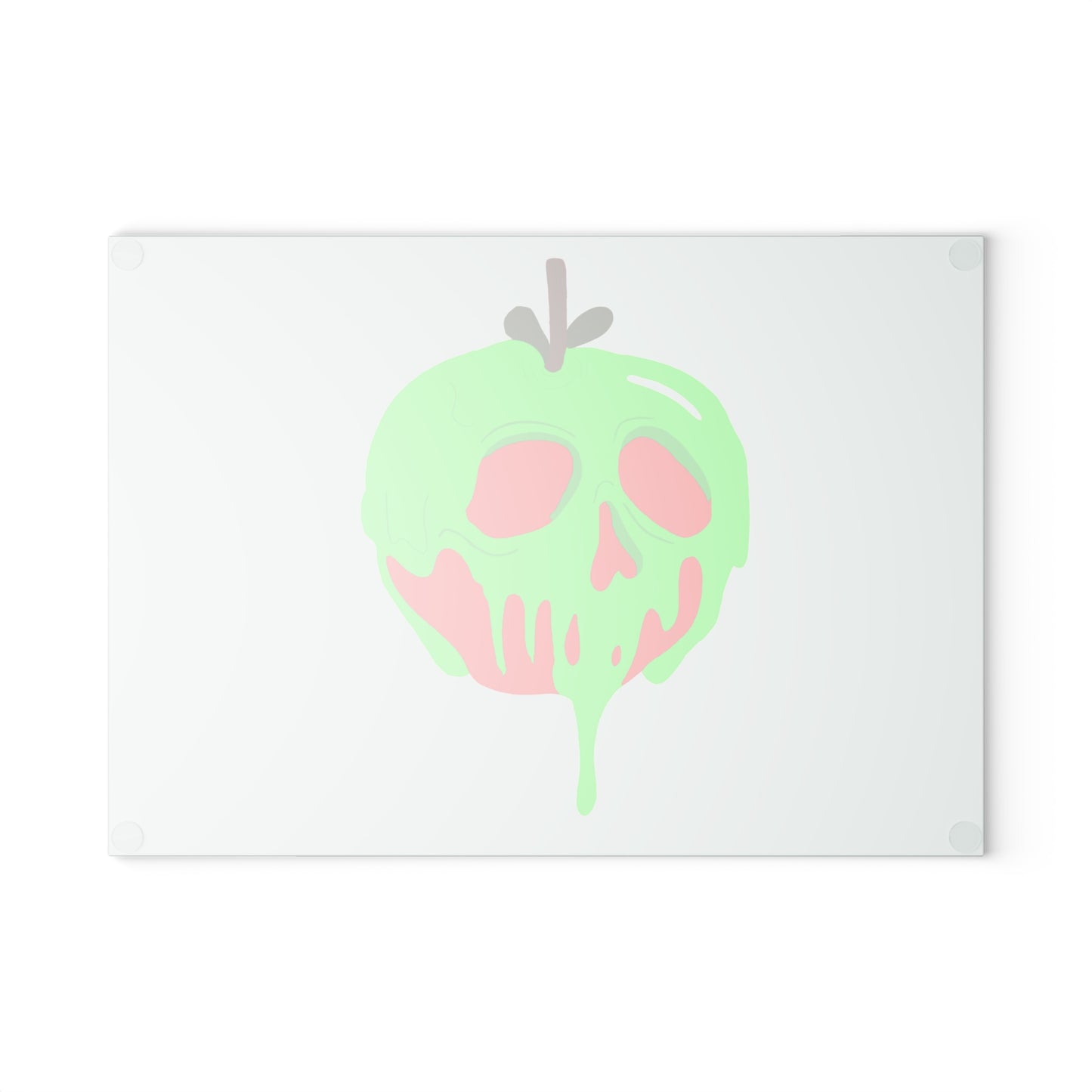 Poison Apple Glass Cutting Board