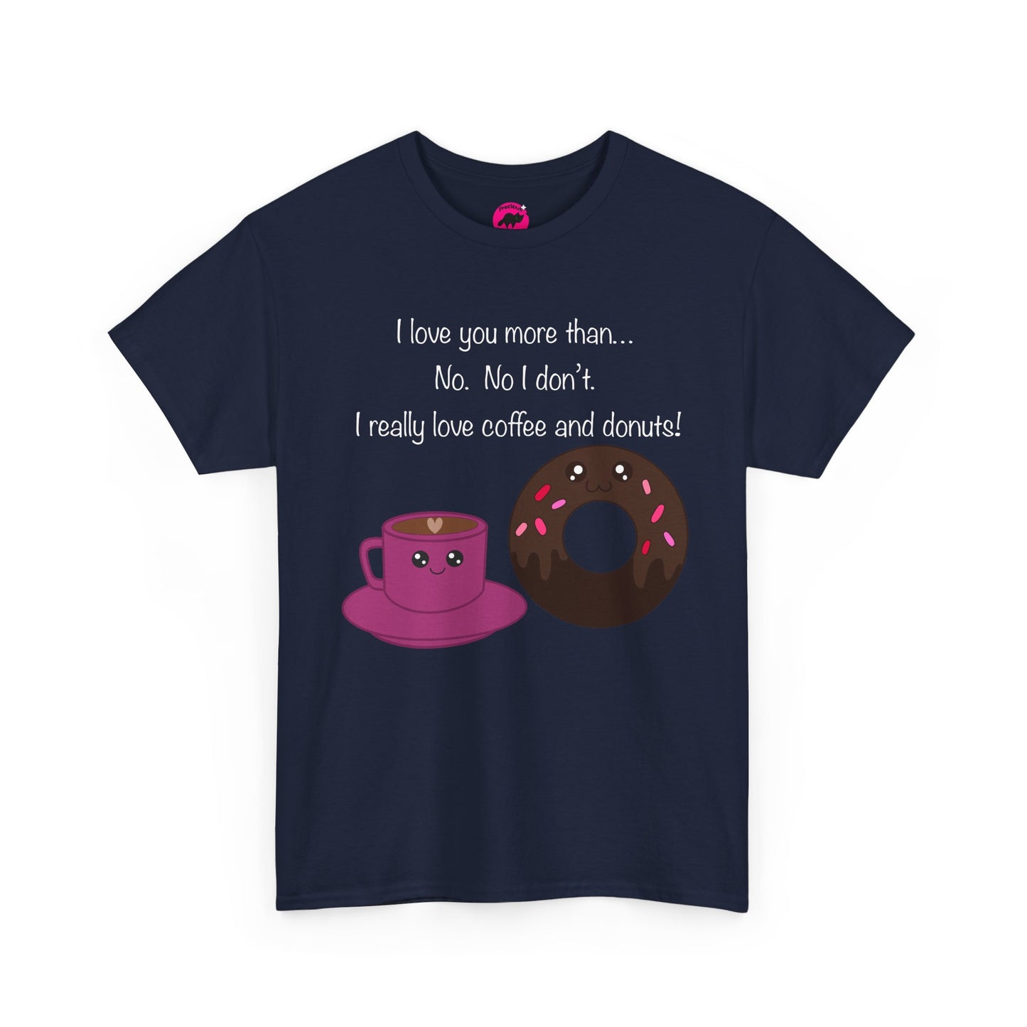 Coffee and Donuts Tee - Cute Kawaii Food Unisex T-shirt