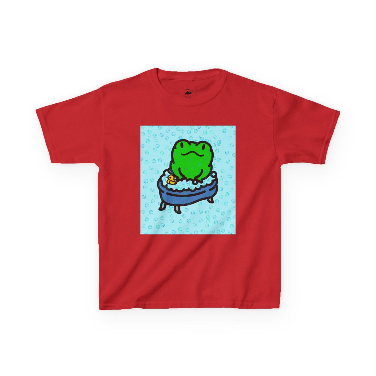 Kids Tee - Frog in Bubble Bath