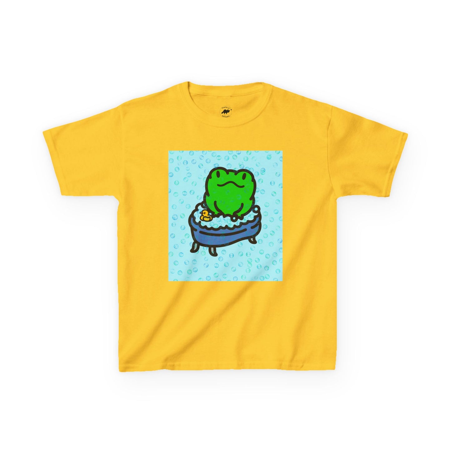 Kids Tee - Frog in Bubble Bath