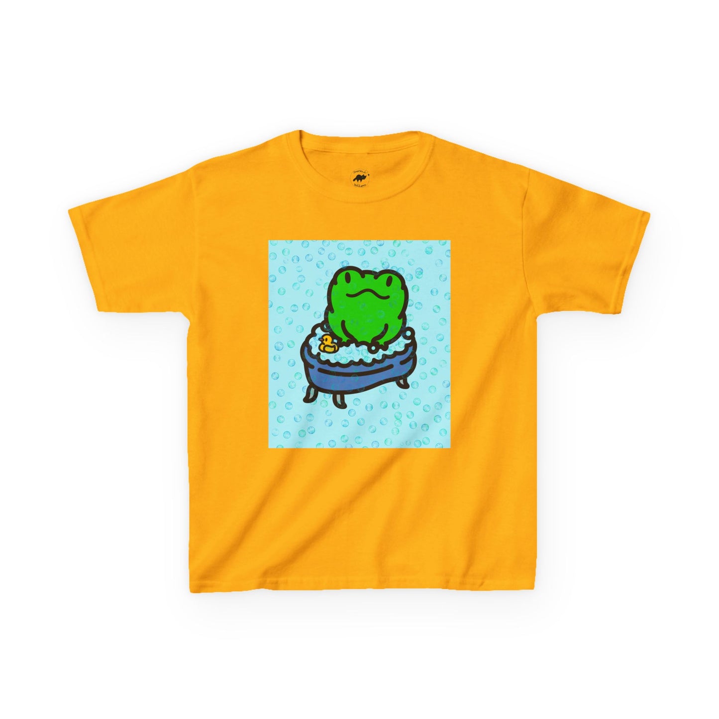 Kids Tee - Frog in Bubble Bath