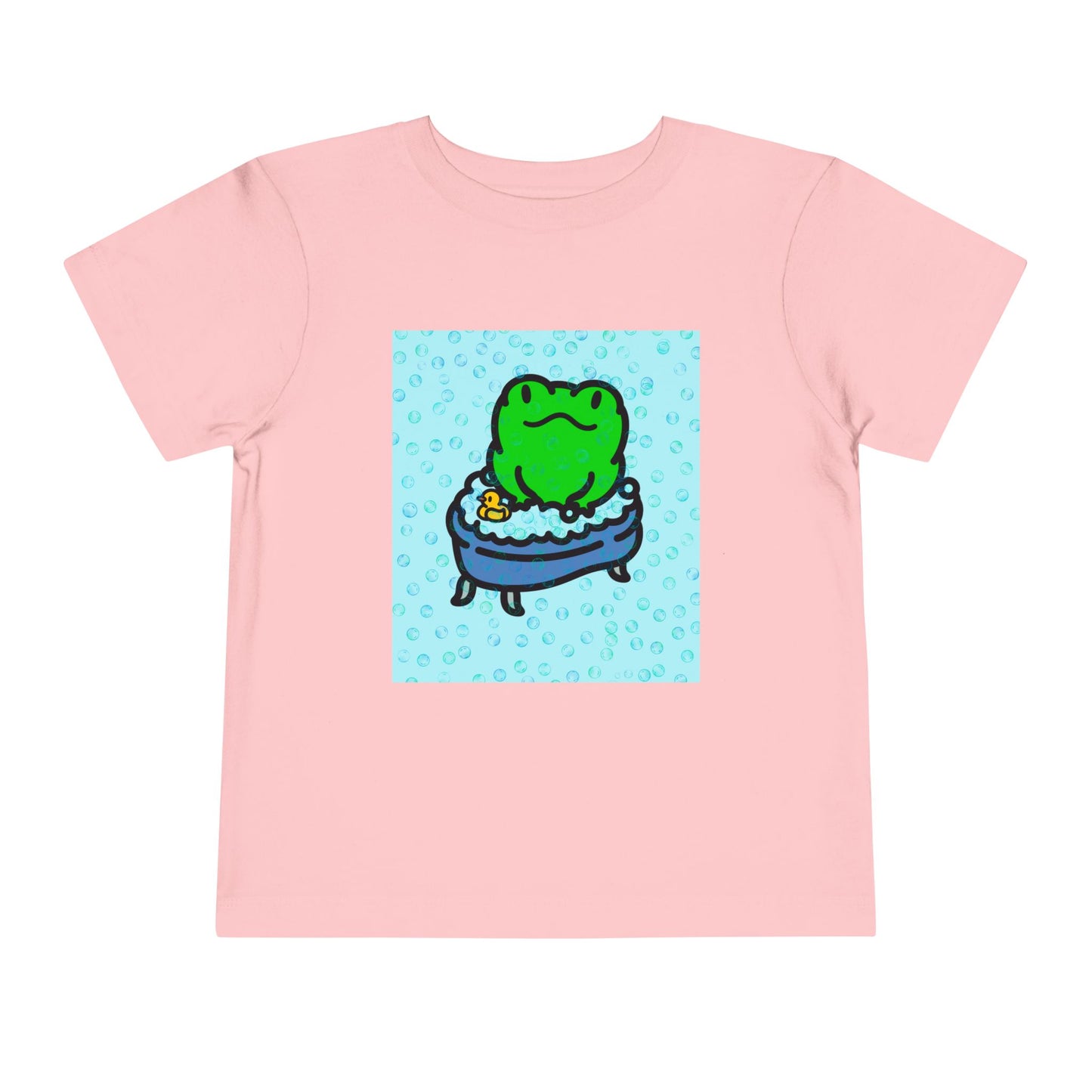 Frog Bubble Bath Toddler Tee