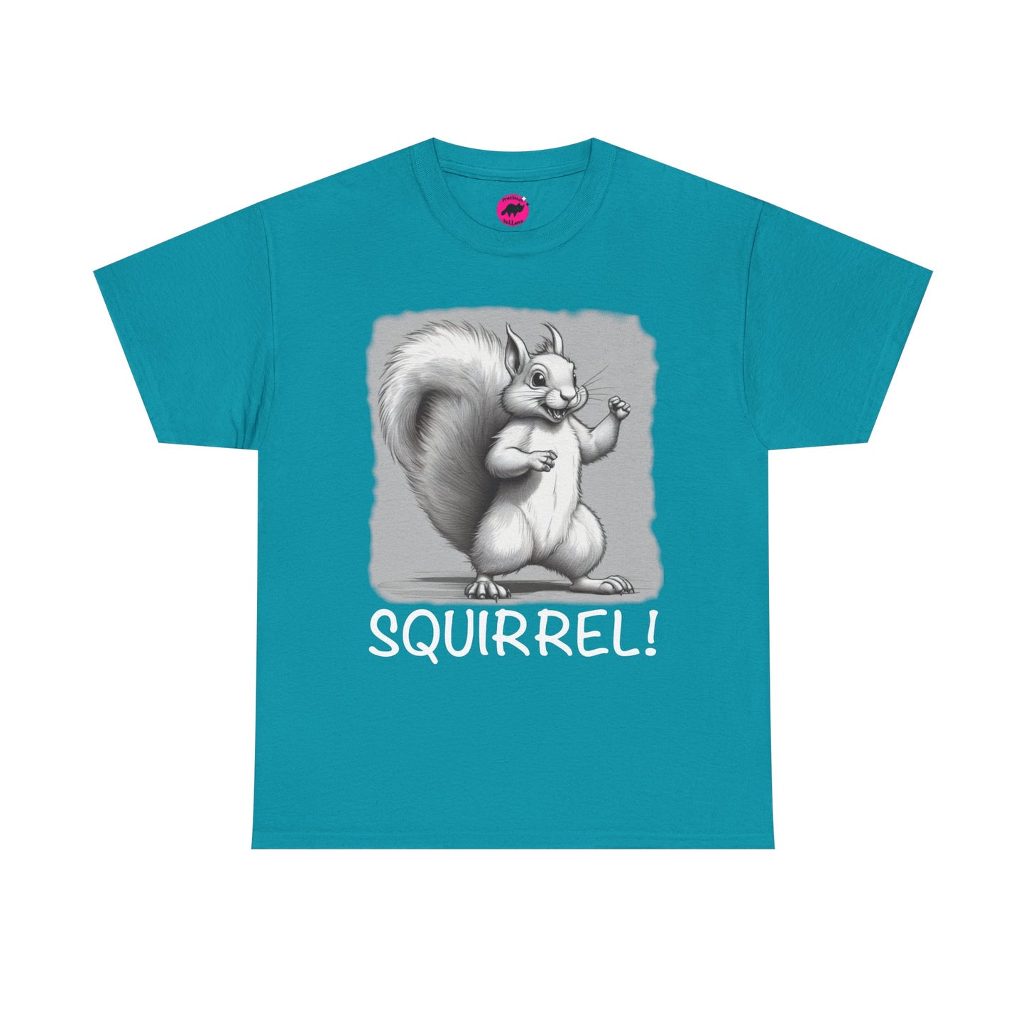 Squirrel Unisex Tee - Whimsical and Cute Tshirt for Attention Deficit Humor