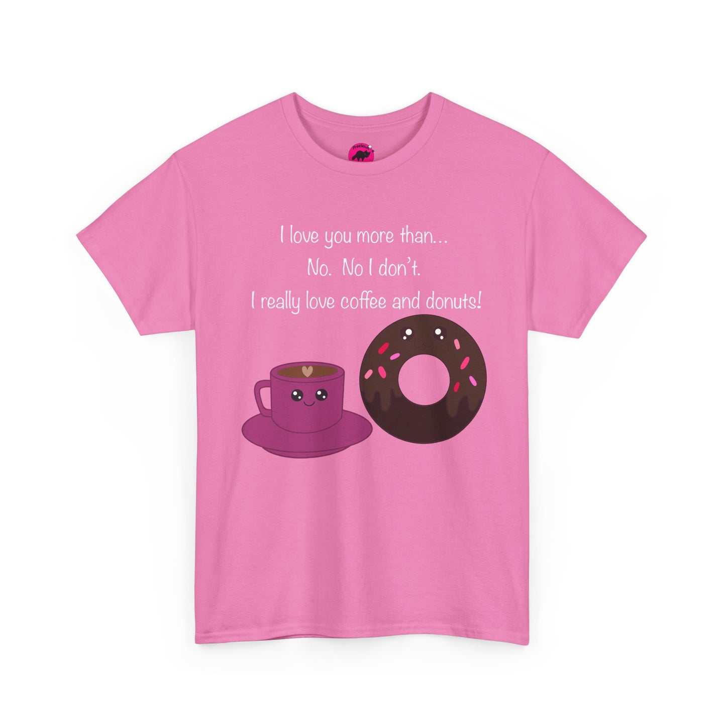 Coffee and Donuts Tee - Cute Kawaii Food Unisex T-shirt