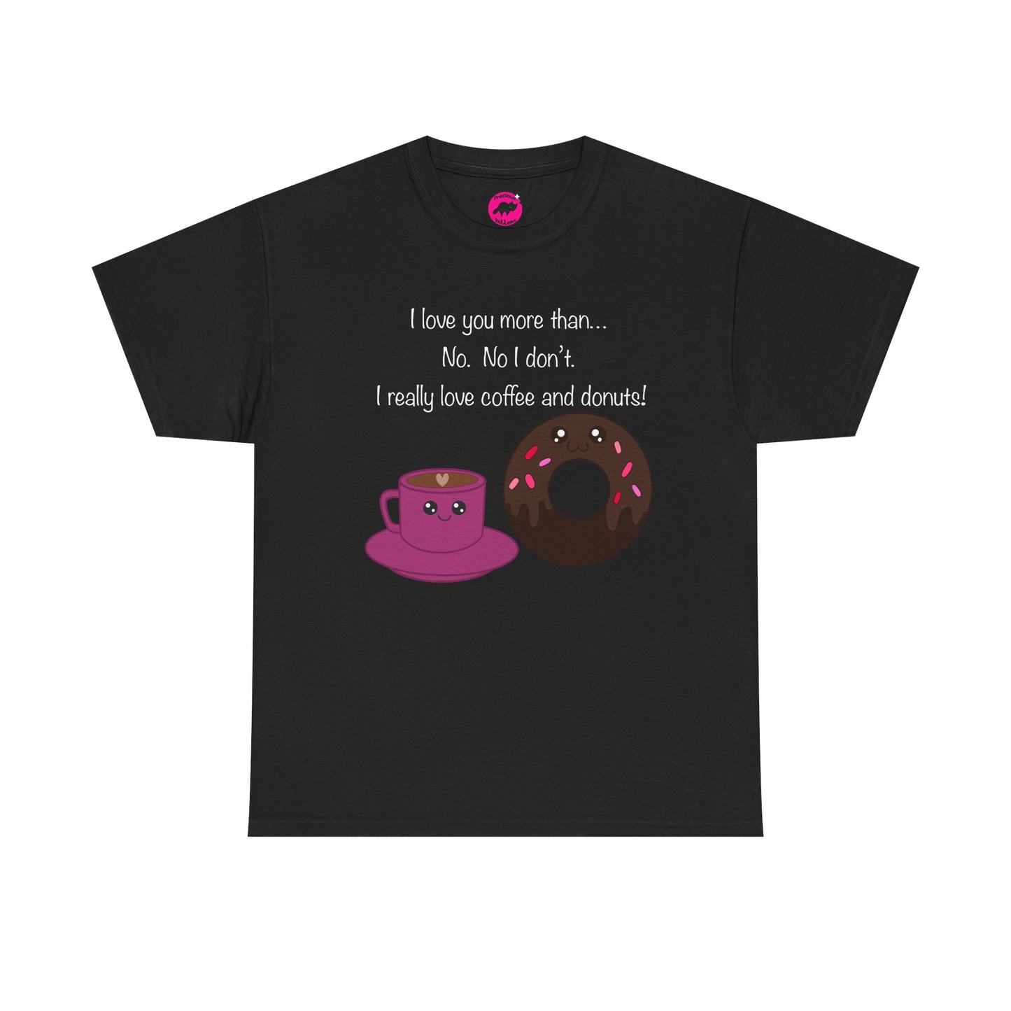 Coffee and Donuts Tee - Cute Kawaii Food Unisex T-shirt