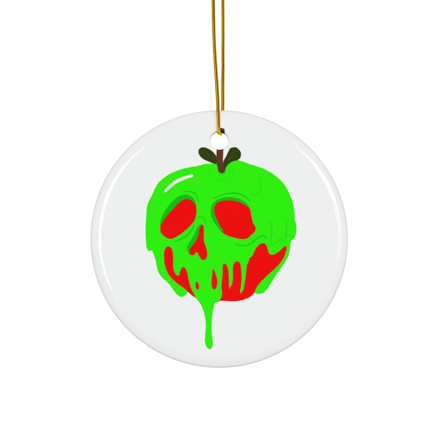 Ceramic Ornaments single or bundles - Poison Apple Design