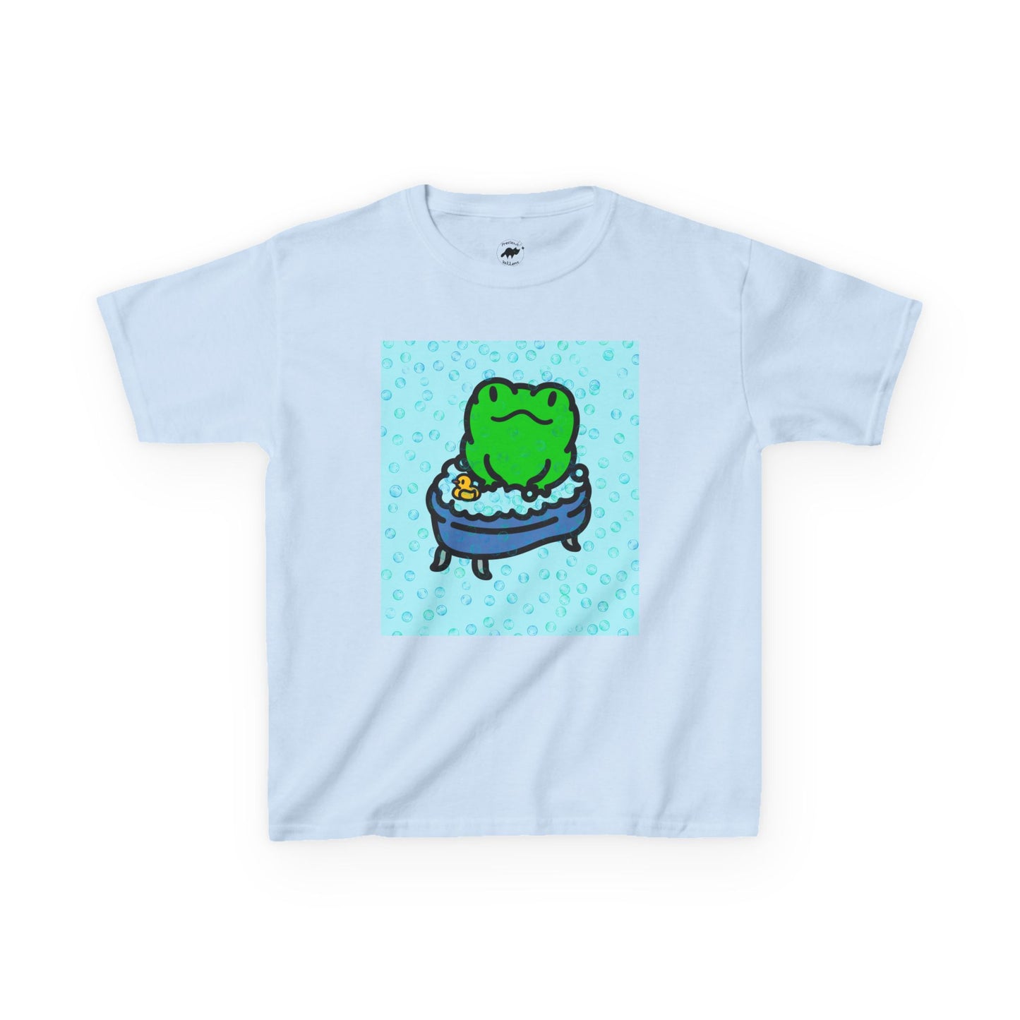 Kids Tee - Frog in Bubble Bath