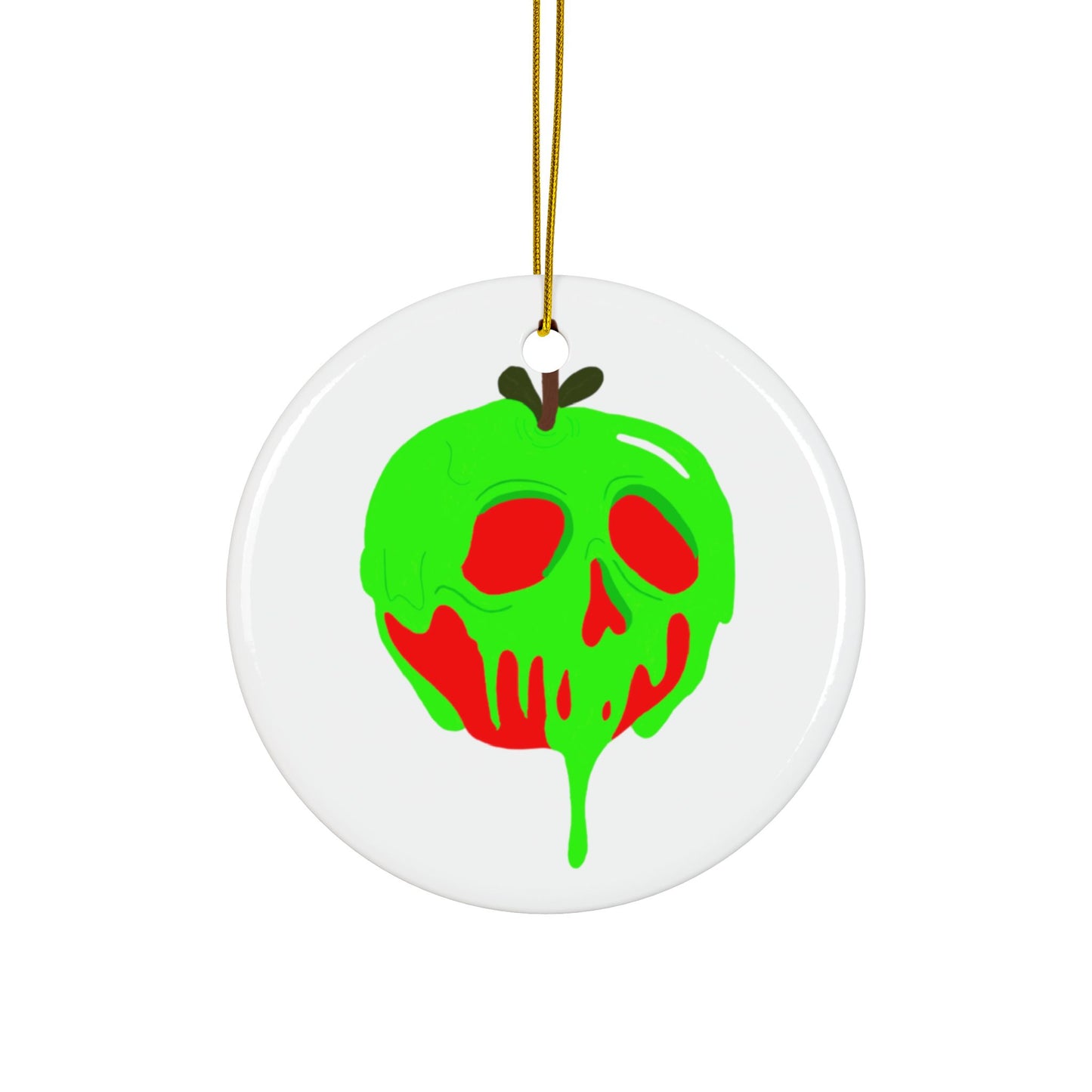 Ceramic Ornaments single or bundles - Poison Apple Design