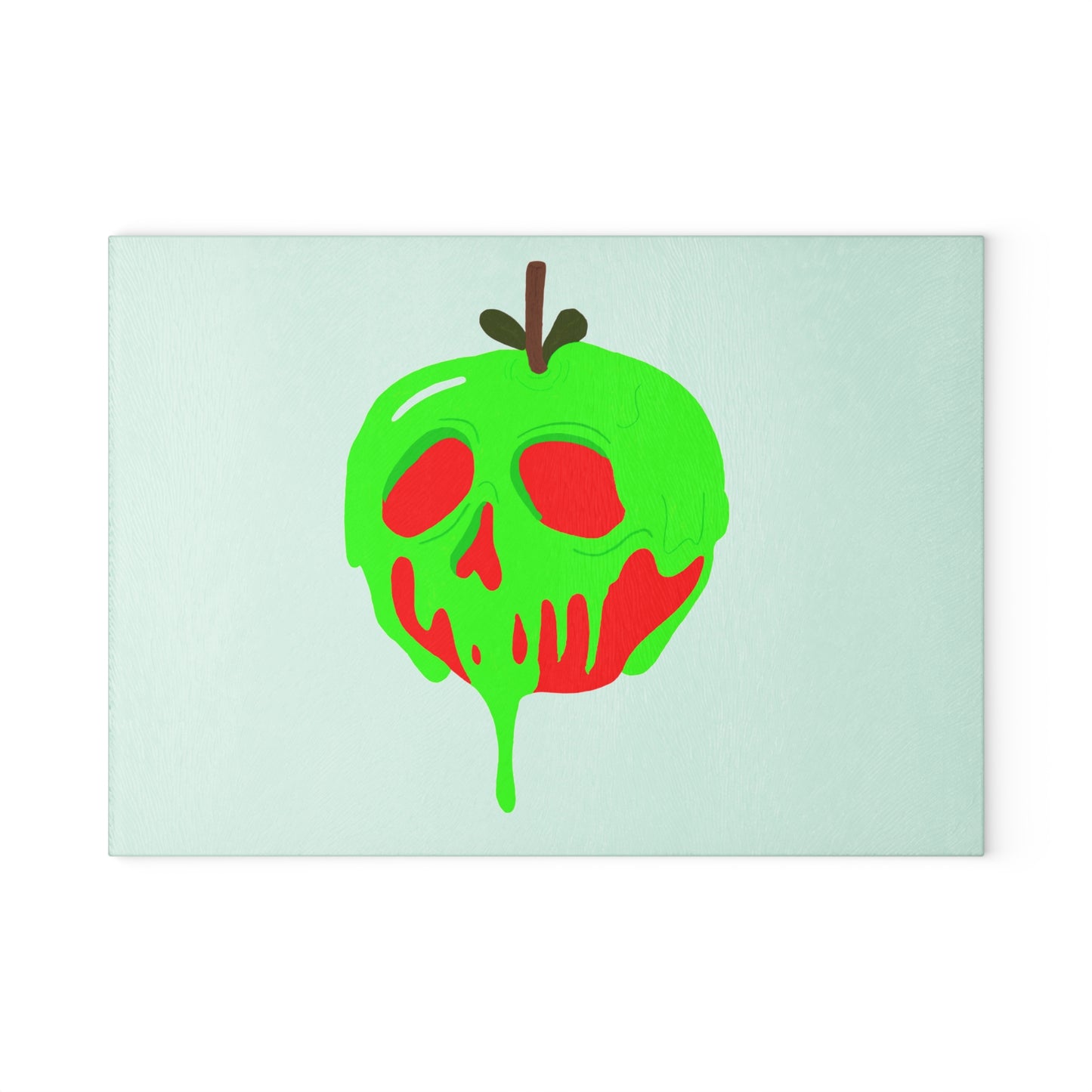 Poison Apple Glass Cutting Board